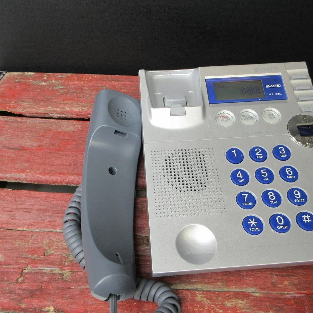 Sony SPP-A2780 QuadraStation 2.4GHz Cordless Phone System w/ Digital Answering